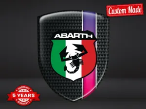 Fiat Abarth Vinilos Ventana Auto Edición Máximo Pro Estilo Duradero